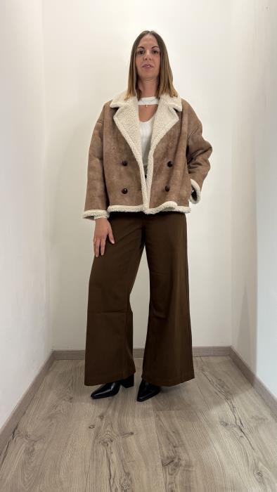 Montoncino aviatore con imbottitura interna