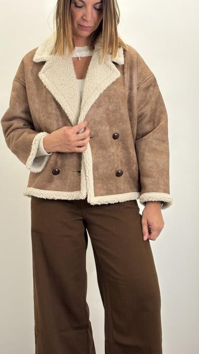 Montoncino aviatore con imbottitura interna