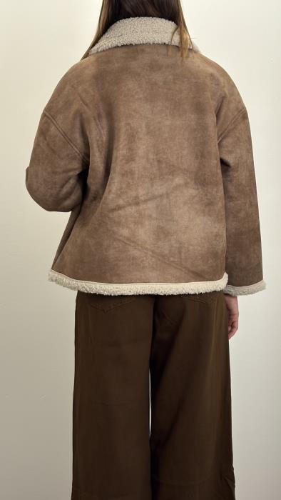 Montoncino aviatore con imbottitura interna