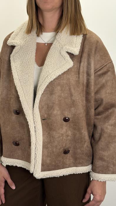 Montoncino aviatore con imbottitura interna