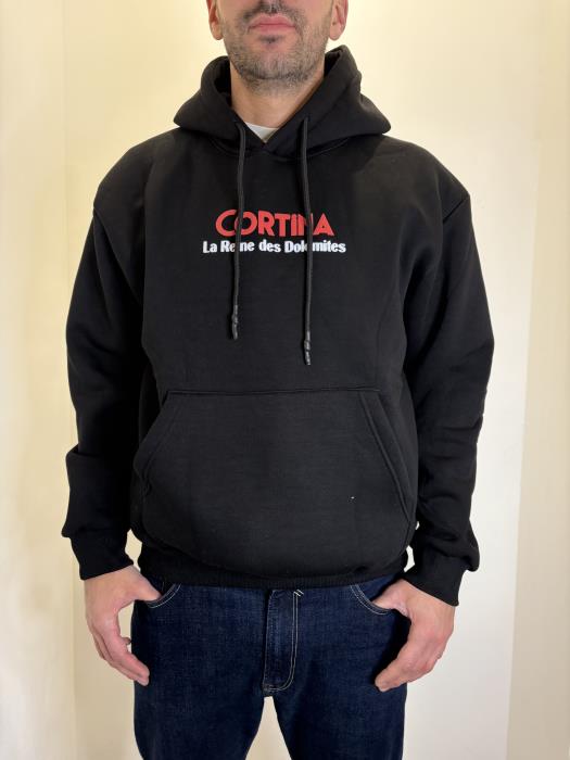 Felpa con cappuccio Cortina