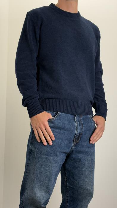 Maglione girocollo in ciniglia