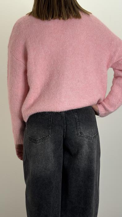 Cardigan con bottoni gioiello