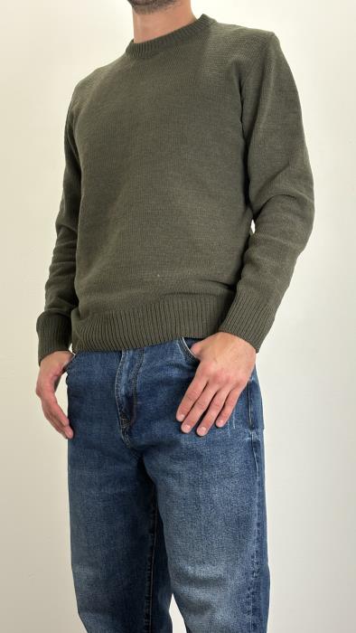 Maglione girocollo in ciniglia