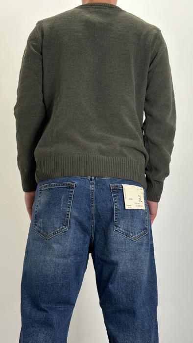 Maglione girocollo in ciniglia