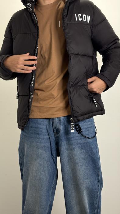 Giubbotto basic con logo