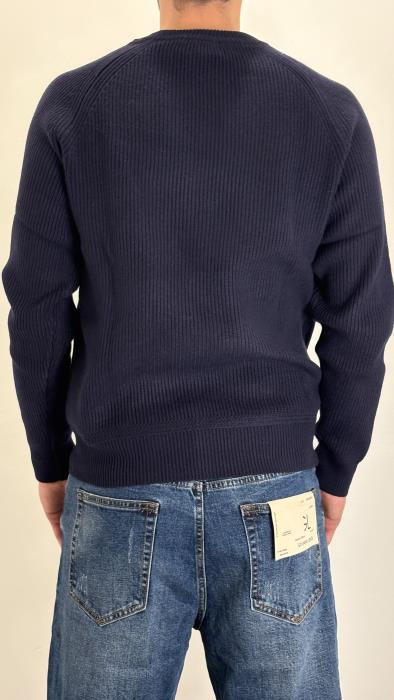 Maglia girocollo raglan