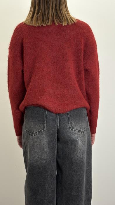 Cardigan con bottoni gioiello