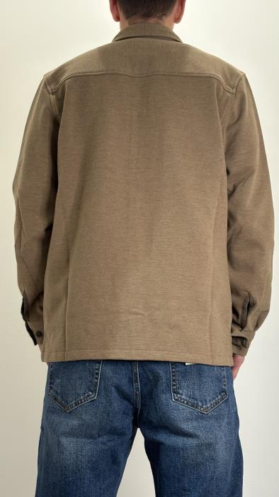 Overshirt in panno twill 