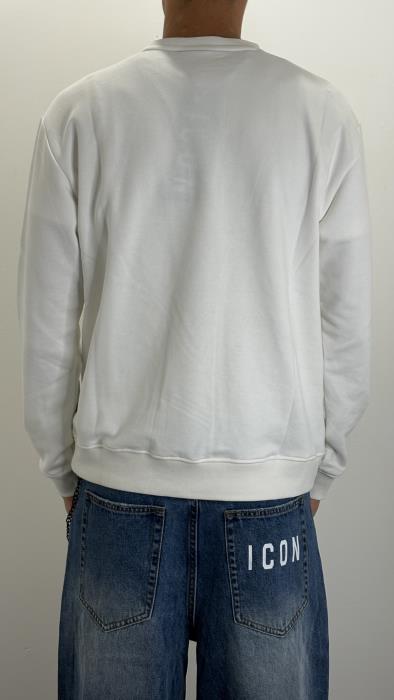 Felpa girocollo con logo