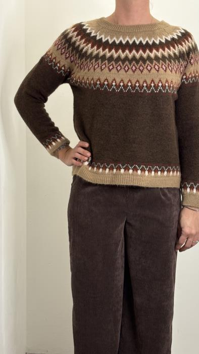 Maglione norvegese donna