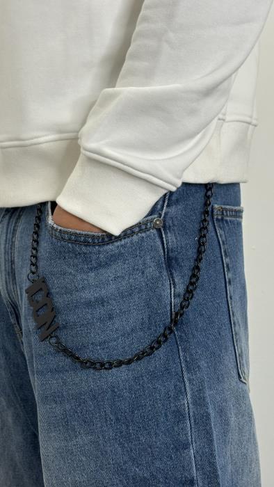 Felpa girocollo con logo