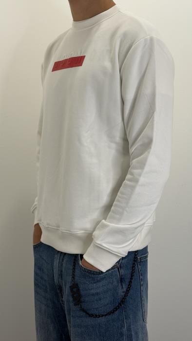 Felpa girocollo con logo