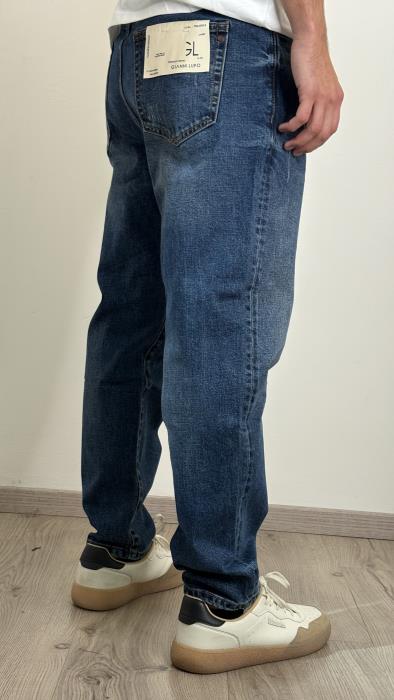 Jeans oversize fit effetto used