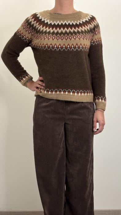 Maglione norvegese donna