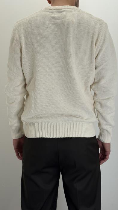 Maglione girocollo in ciniglia