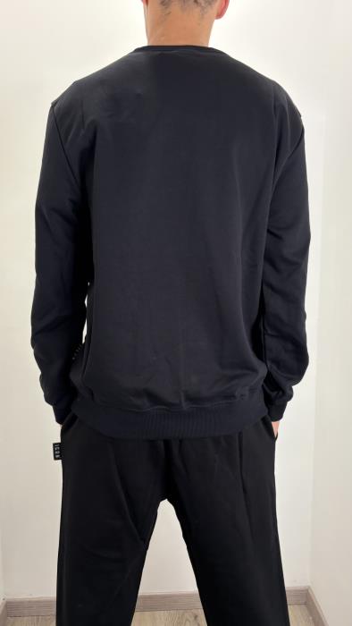 Felpa girocollo con logo