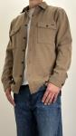 Overshirt in panno twill 