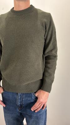 Maglione girocollo in ciniglia