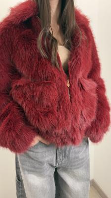 Ecopelliccia Bordeaux