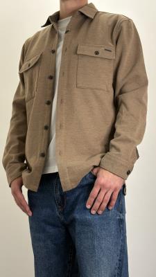 Overshirt in panno twill 