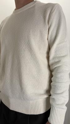 Maglione girocollo in ciniglia